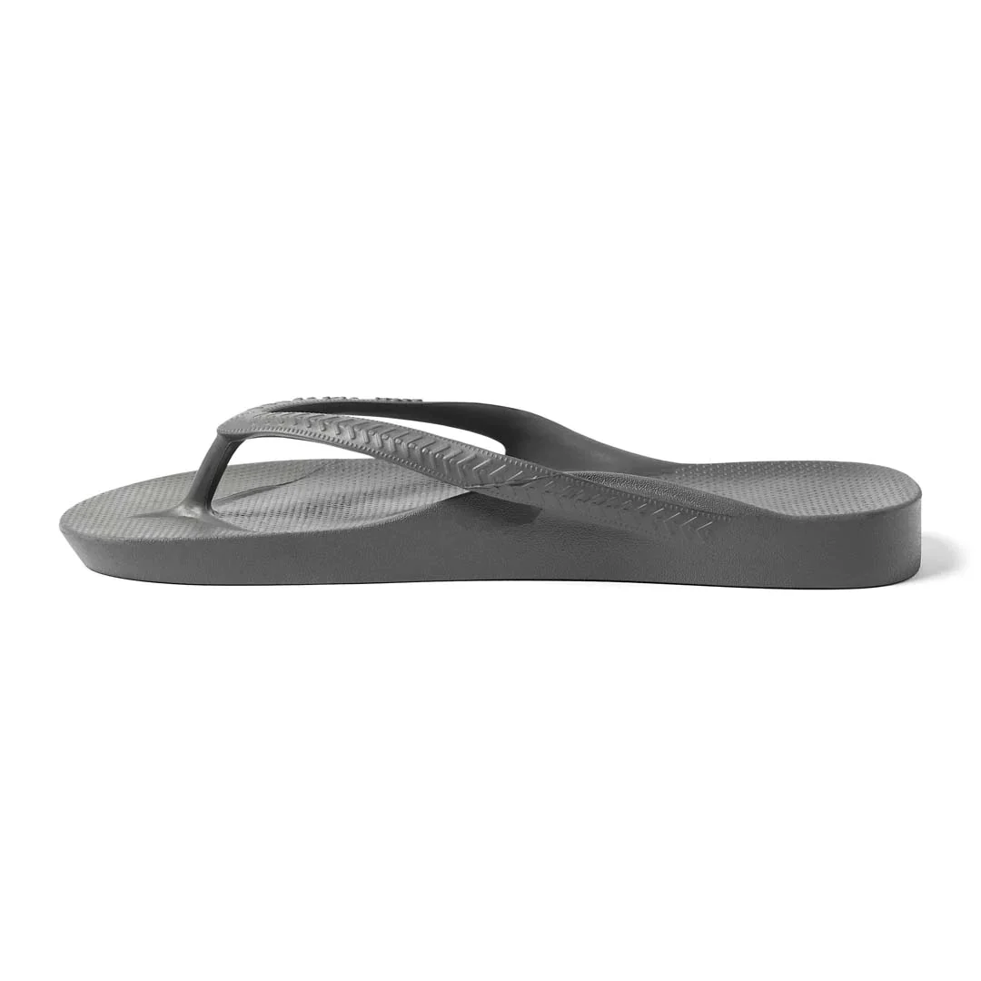 Arch Support Flip Flops - Classic - Charcoal - Image 11