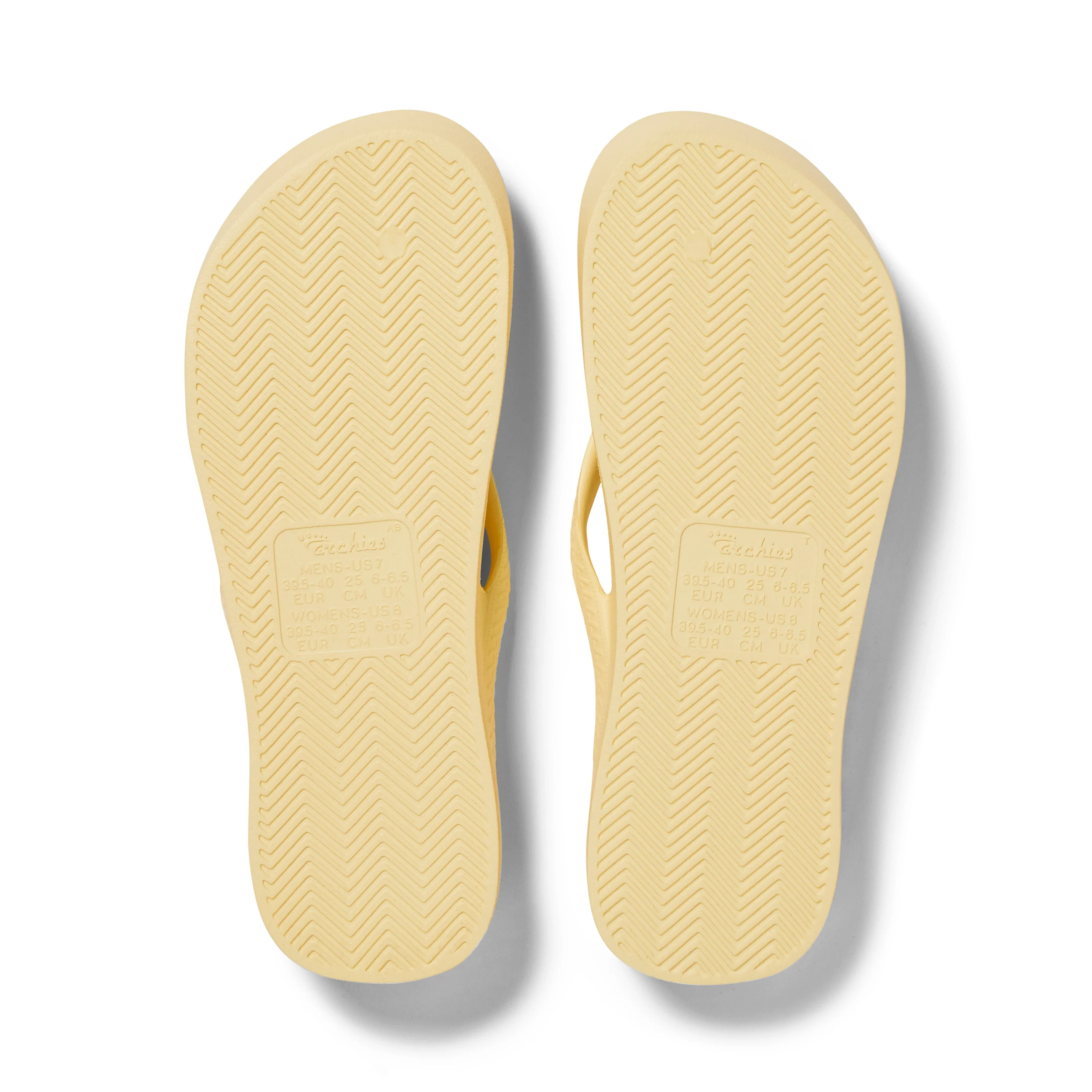Arch Support Flip Flops - Classic - Lemon - Image 6