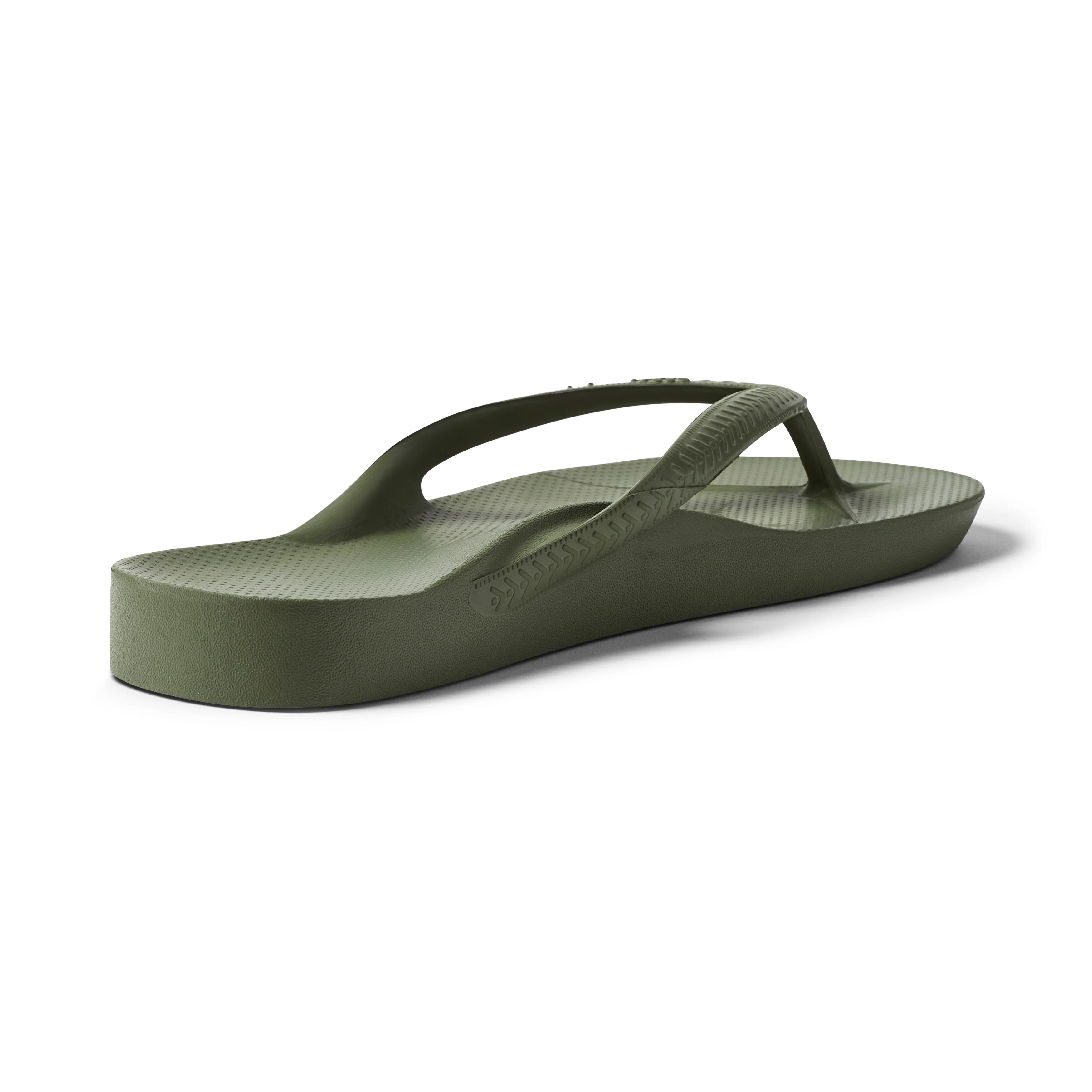 Arch Support Flip Flops - Classic - Olive - Image 11