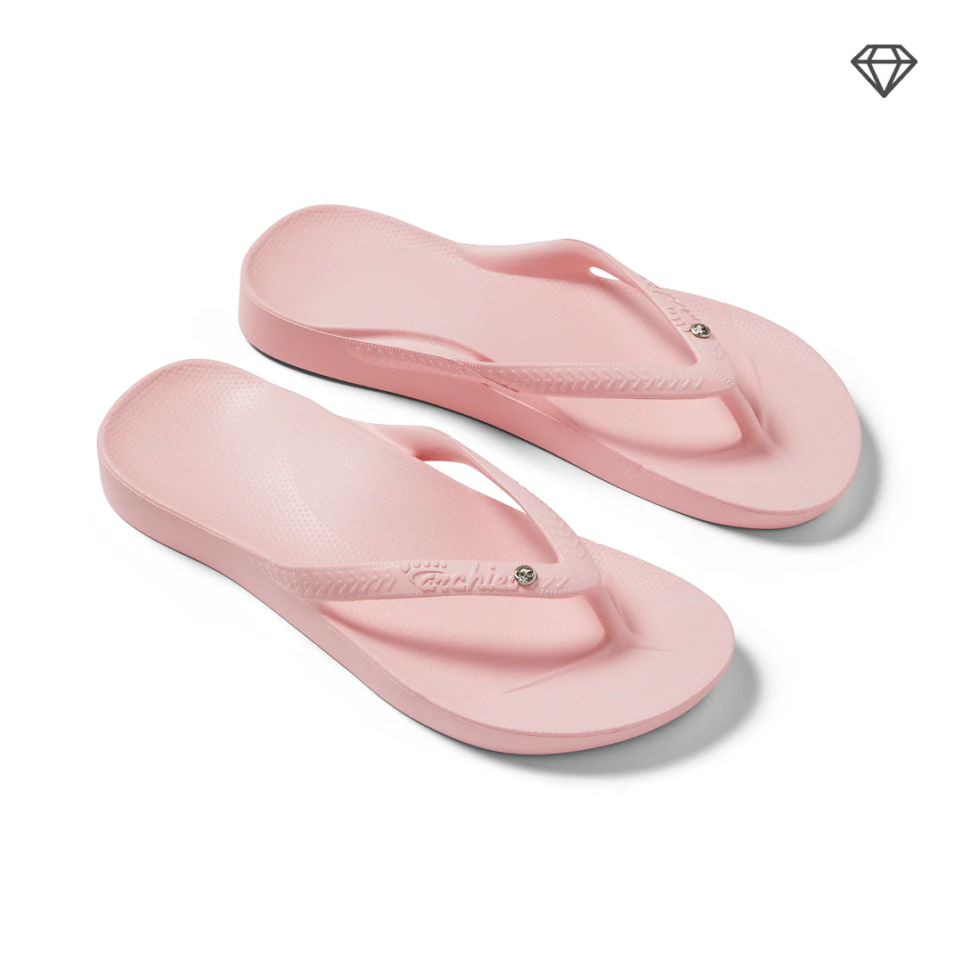 Arch Support Flip Flops - Classic - Crystal Pink - Image 6