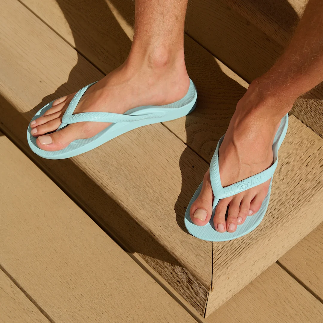 Arch Support Flip Flops - Classic - Sky Blue - Image 6