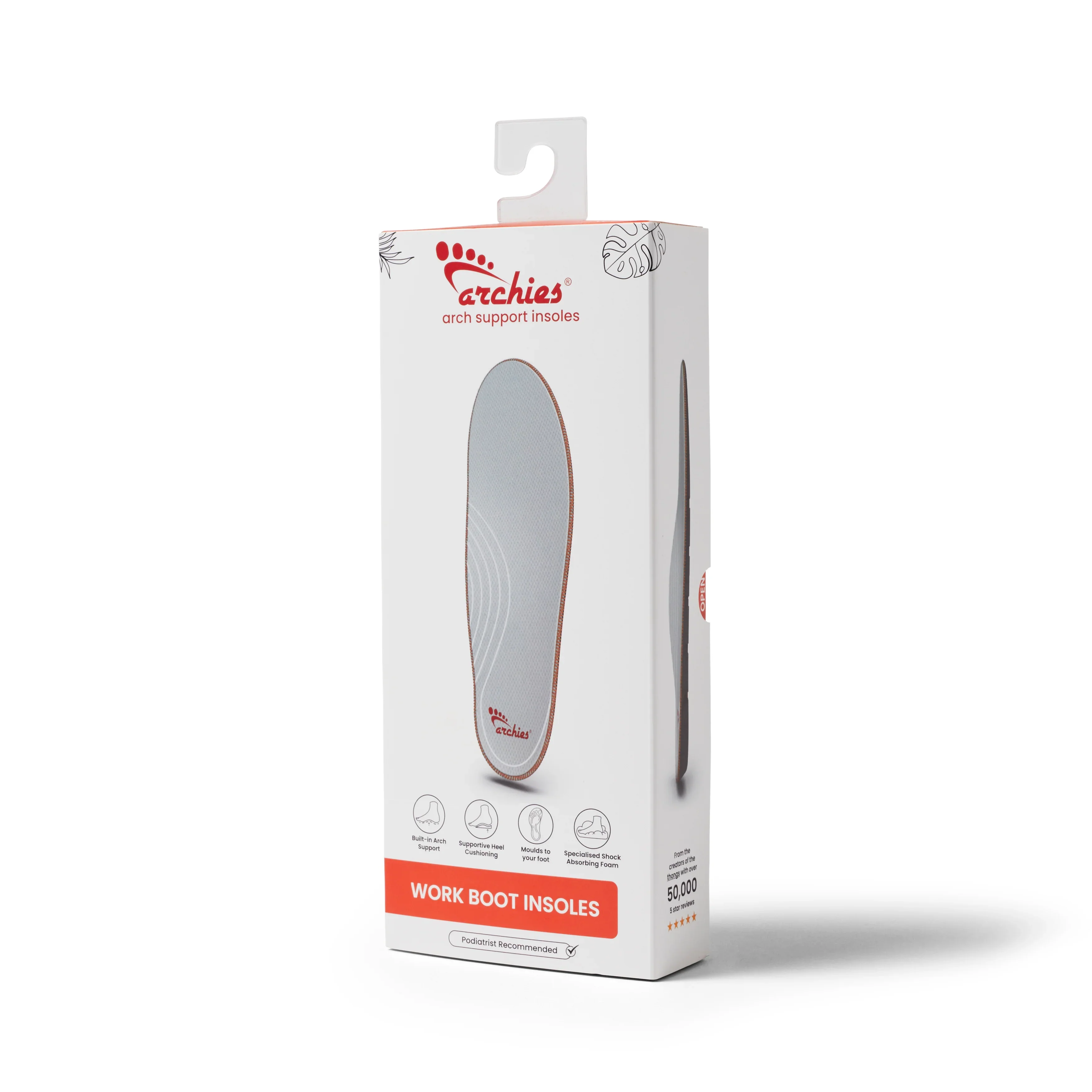 Arch Support Insoles - Work Boot - Image 5
